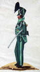 Preußen - Landwehr, Freiwilliger Jäger der Westfälischen Landwehr-Kavallerie am 14.5.1814
