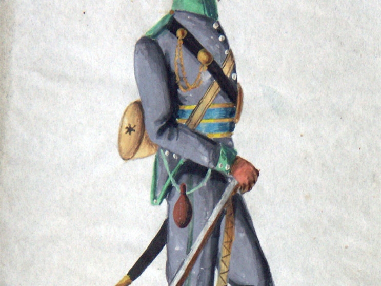 Braunschweig - Gelernter Jäger der Avantgarde am 26.4.1814