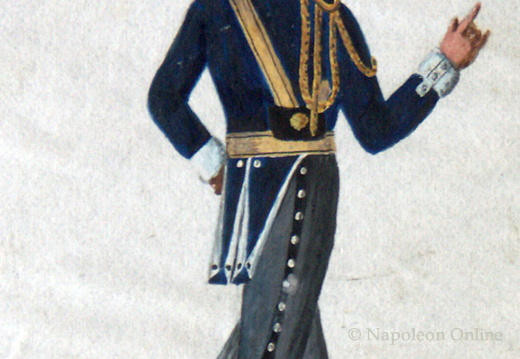 Schweden - Dragoner der Leibregiments-Brigade am 9.4.1814