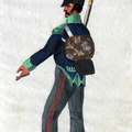 Preußen - Infanterie, Soldat des 1. Bataillons vom 9. Reserve-Infanterie-Regiment am 3.4.1814