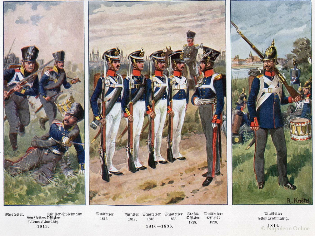 Preussen: 2. Schlesisches Infanterie-Regiment 1813-1844