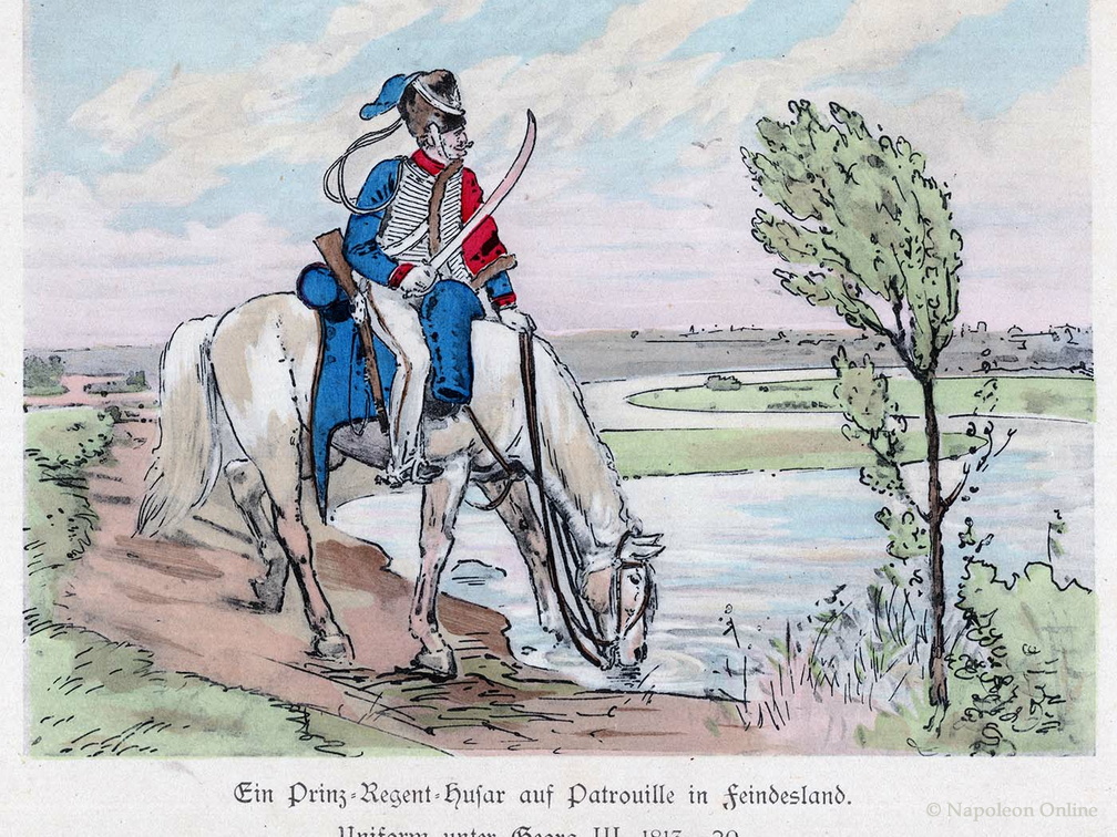 Hannover: Husar vom Regiment Prinz-Regent 1813-1820