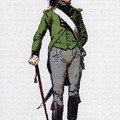 Bayern: 2. Feldjäger-Regiment Salern - Oberleutnant 1796