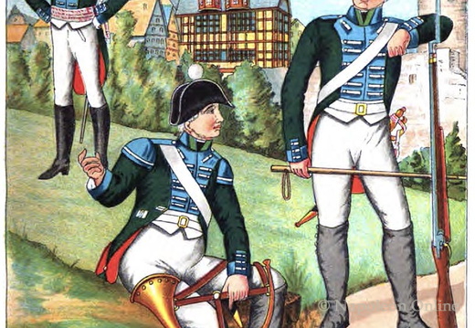 Hessen-Darmstadt: Füsilier-Bataillon der Brigade des Landgraf 1803