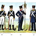 Württemberg: Infanterie-Regiment von Scharffenstein sowie Infanterie-Regiment Nr. 7 und 8 1809 bis 1821