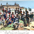 Sachsen-(Gotha-)Altenburg: Infanterie 1730 bis 1860