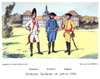 Anhalt: Truppen von Anhalt-Zerbst 1793