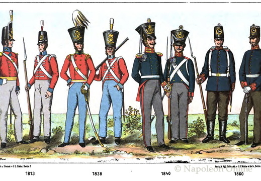Hannover: 3. Infanterie-Regiment und dessen Stammtruppen 1813-1860