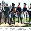 Preussen: 26. Infanterie-Regiment mit Stammtruppen (Elb-Infanterie, Ausländer-Bataillone) 1813 bis 1844