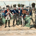 Mecklenburg: Musketier-Bataillone 1749 bis 1837