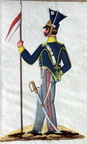 Frankreich - Chevauleger-Lancier vom 7. Regiment am 12.6.1814
