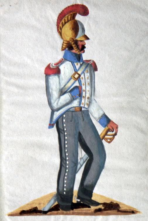 Frankreich - Karabinier am 10.6.1814