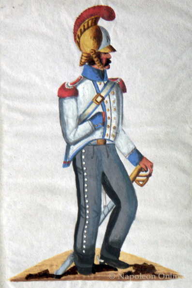 Frankreich - Karabinier am 10.6.1814