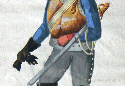 Frankreich - Karabinier am 9.6.1814