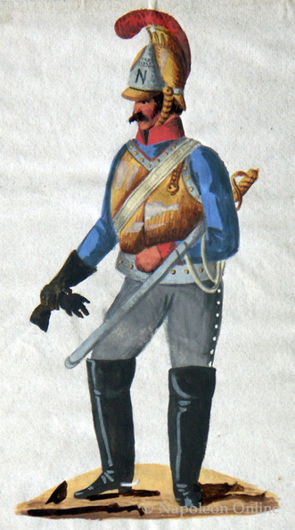 Frankreich - Karabinier am 9.6.1814