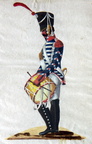 Frankreich - Linieninfanterie, Trommler der Grenadiere am 8.6.1814