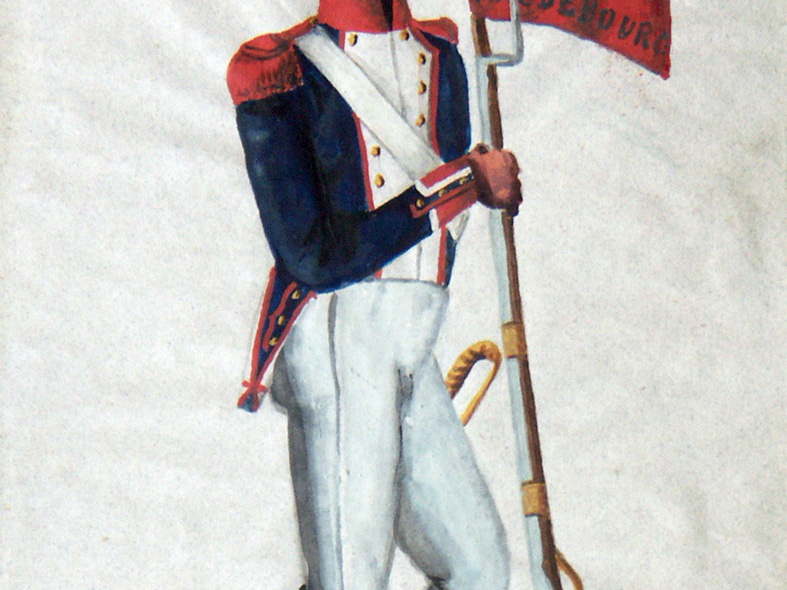 Frankreich - Linieninfanterie, Grenadier vom 134. Regiment am 8.6.1814