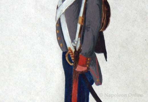 Sachsen - Infanterist am 1.6.1814