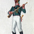 Preußen - Infanterie, Oberjäger der Freiwilligen Jäger im 1. Garde-Regiment zu Fuß am 9.6.1814