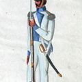 Berg - Infanterie, Voltigeur der Linien-Infanterie am 17.5.1814