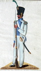 Berg - Infanterie, Voltigeur der Linien-Infanterie am 17.5.1814