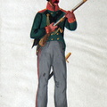 Preußen - Jäger vom Ostpreußischen Jäger-Bataillon am 15.5.1814
