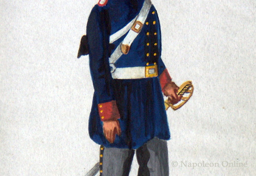Preußen - Kürassier vom Brandenburgischen Kürassier-Regiment am 17.5.1814