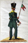 Preußen - Landwehr, Freiwilliger Jäger der schlesischen Landwehr-Kavallerie am 19.6.1814
