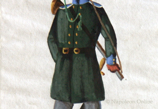 Hessen-Kassel - Freiwilliger Jäger am 21.6.1814