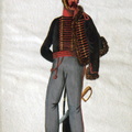Preußen - Husar vom Schlesischen National-Kavallerie-Regiment am 19.6.1814