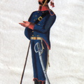 Berg - Artillerie, Kanonier einer reitenden Batterie am 24.6.1814