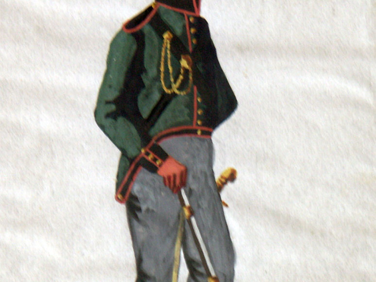 Preußen - Schlesisches Schützen-Bataillon, Soldat am 27.8.1814