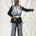 Preußen - Kürassier vom Ostpreußischen Kürassier-Regiment Großfürst Constantin von Russland am 6.2.1815