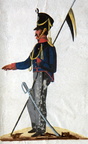 Preußen - Ulan vom 3. (Brandenburgischen) Ulanen-Regiment am 27.4.1815
