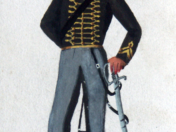 Mecklenburg-Strelitz - Husar am 8.7.1815