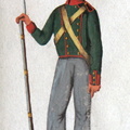 Sachsen - Artillerie zu Fuß, Artillerist am 13.7.1815