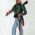 Preußen - Infanterie, Freiwilliger Jäger des Leib-Infanterie-Regiments am 12.7.1815