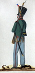 Sachsen - Leichte Infanterie, Soldat am 13.7.1815