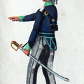 Preußen - Landwehr, Soldat der Westfälischen Landwehr-Kavallerie am 19.8.1815