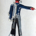 Preußen - Husar vom Brandenburgischen Husaren-Regiment am 2.9.1815