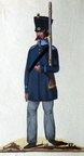 Preußen - Landwehr, Soldat der Elb-Landwehr-Infanterie am 20.11.1815