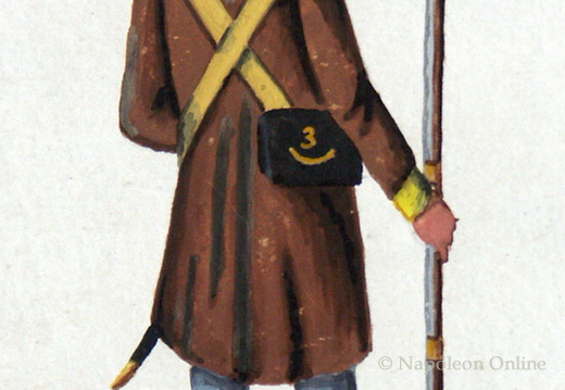 Preußen - Gendarmerie oder schlesische Landwehr am 25.12.1815