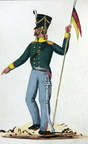 Preußen - Landwehr, Freiwilliger Jäger des 6. Schlesischen Landwehr-Kavallerie-Regiments am 25.12.1815