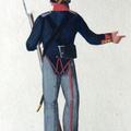Preußen - Landwehr, Soldat vom 36. Landwehr-Infanterie-Regiment am 5.6.1818