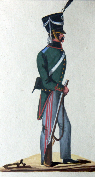 Preußen - Infanterie, Schütze am 10.7.1818