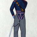 Preußen - Landwehr, Soldat eines sächsischen Landwehr-Kavallerie-Regiments am 14.4.1819