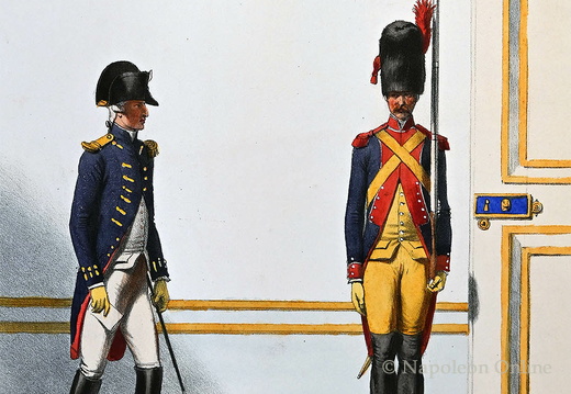 Platzkommandantur und Gendarmerie 1792