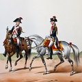 Nationalgarde zu Pferd von Paris 1790