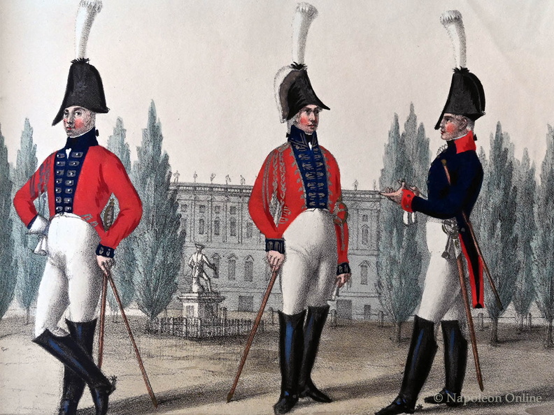 Garde du Corps - Interims- und Gala-Uniform 1806
