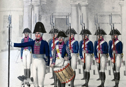 Regiment Nr. 18 Königs-Regiment - Gala-Uniform 1805
